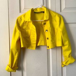 Yellow Jean Jacket